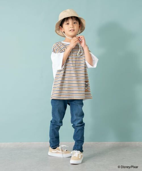 and D.petitmain / アンドディー. プティマイン Tシャツ | 【トイ・ストーリー】バックボーダー半T | 詳細9