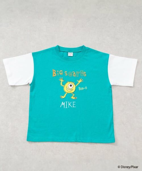 and D.petitmain / アンドディー. プティマイン Tシャツ | 【モンスターズ・インク】手書きプリントワイド半T | 詳細11