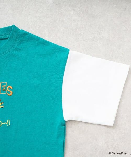 and D.petitmain / アンドディー. プティマイン Tシャツ | 【モンスターズ・インク】手書きプリントワイド半T | 詳細14