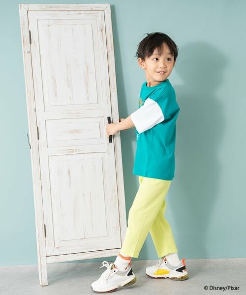 and D.petitmain / アンドディー. プティマイン Tシャツ | 【モンスターズ・インク】手書きプリントワイド半T | 詳細2