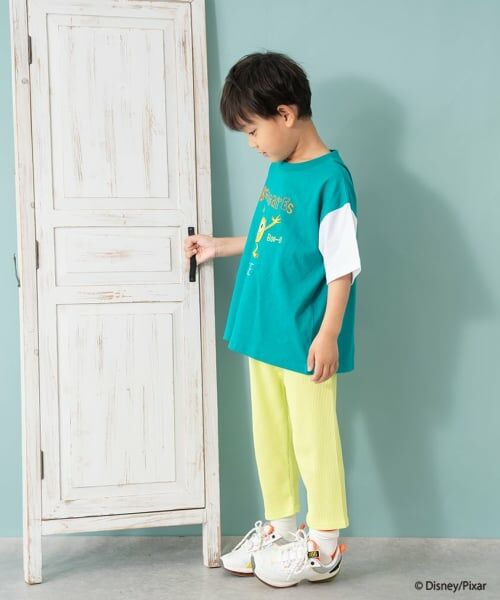 and D.petitmain / アンドディー. プティマイン Tシャツ | 【モンスターズ・インク】手書きプリントワイド半T | 詳細4