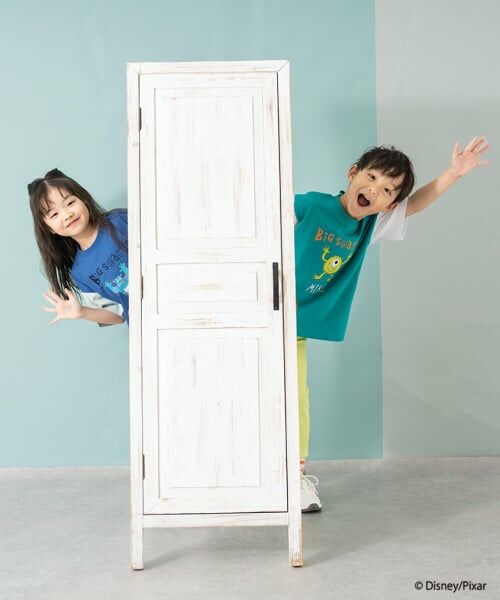 and D.petitmain / アンドディー. プティマイン Tシャツ | 【モンスターズ・インク】手書きプリントワイド半T | 詳細9