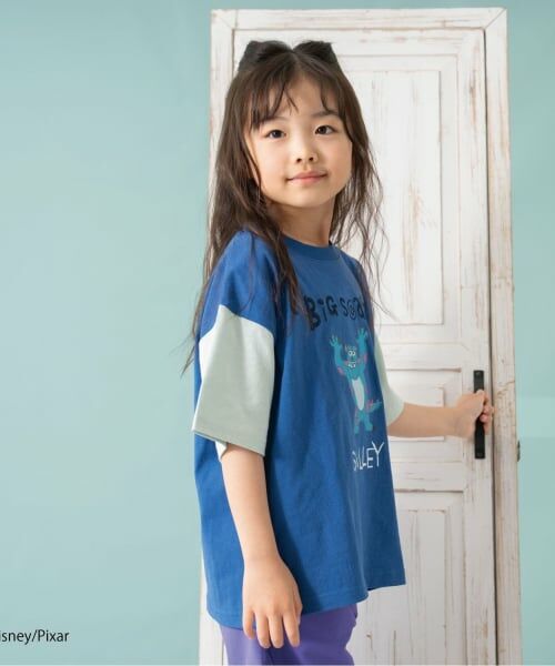 and D.petitmain / アンドディー. プティマイン Tシャツ | 【モンスターズ・インク】手書きプリントワイド半T | 詳細22