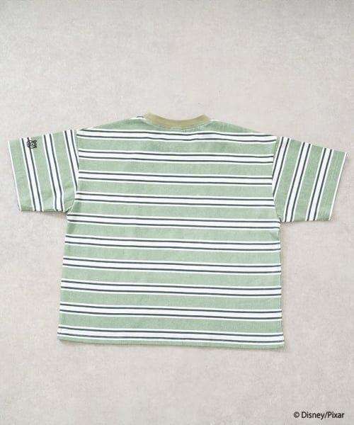 and D.petitmain / アンドディー. プティマイン Tシャツ | 【モンスターズ・インク】マルチボーダービッグ半T | 詳細11