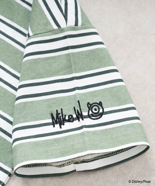 and D.petitmain / アンドディー. プティマイン Tシャツ | 【モンスターズ・インク】マルチボーダービッグ半T | 詳細15