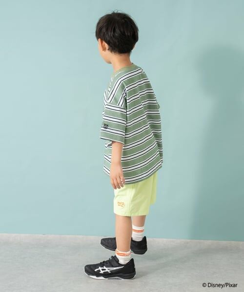 and D.petitmain / アンドディー. プティマイン Tシャツ | 【モンスターズ・インク】マルチボーダービッグ半T | 詳細7