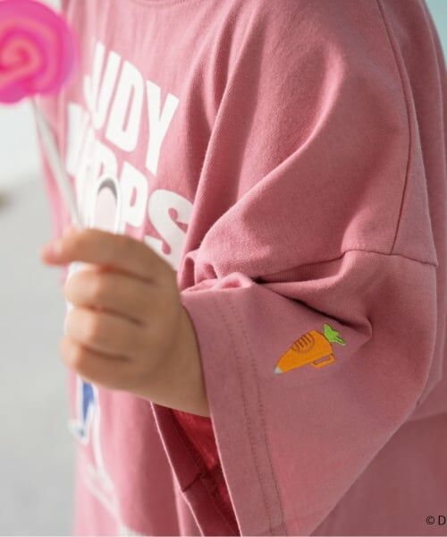 and D.petitmain / アンドディー. プティマイン Tシャツ | 【ズートピア】ワッペン刺しゅうビッグ半T | 詳細7