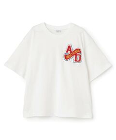 and D.petitmain / アンドディー. プティマイン Tシャツ | 【綿100%】カレッジワンポイント半袖T