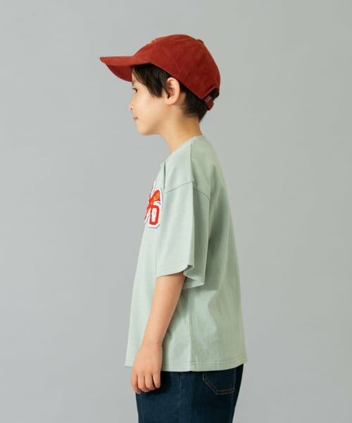 and D.petitmain / アンドディー. プティマイン Tシャツ | 【綿100%】カレッジワンポイント半袖T | 詳細4