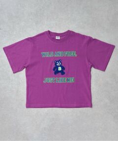 and D.petitmain / アンドディー. プティマイン Tシャツ | 【綿100%】カレッジくま半袖T