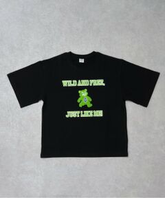 and D.petitmain / アンドディー. プティマイン Tシャツ | 【綿100%】カレッジくま半袖T