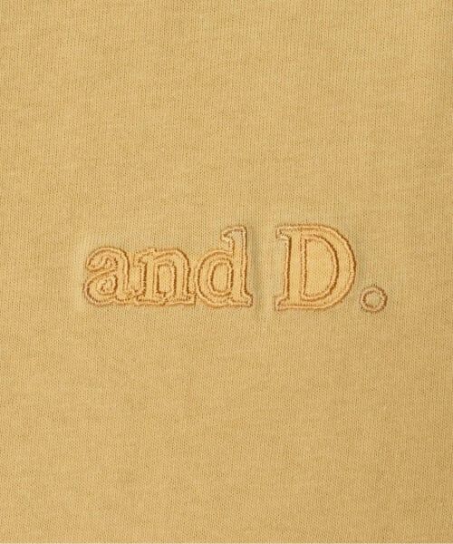 and D.petitmain / アンドディー. プティマイン Tシャツ | 【綿100%】バックメッセージロゴ半袖T | 詳細3