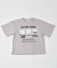 and D.petitmain / アンドディー. プティマイン Tシャツ | 【綿100%】遊園地フォトプリント半袖T