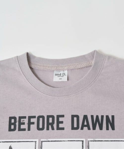 and D.petitmain / アンドディー. プティマイン Tシャツ | 【綿100%】遊園地フォトプリント半袖T | 詳細1