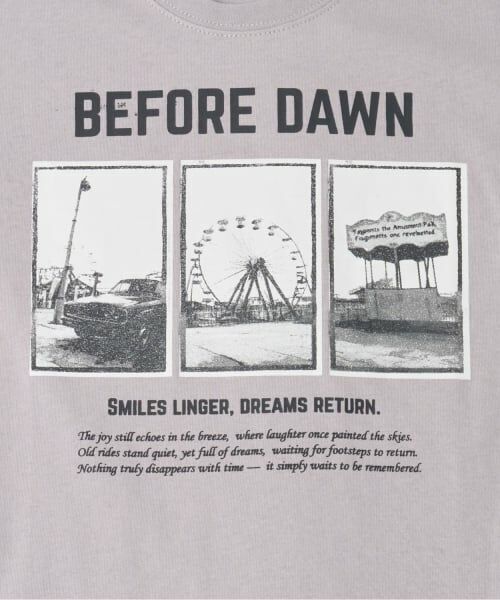 and D.petitmain / アンドディー. プティマイン Tシャツ | 【綿100%】遊園地フォトプリント半袖T | 詳細2