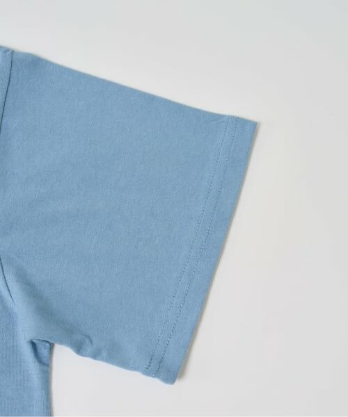 and D.petitmain / アンドディー. プティマイン Tシャツ | 【綿100%】メッセージバック縦ロゴ半袖T | 詳細2