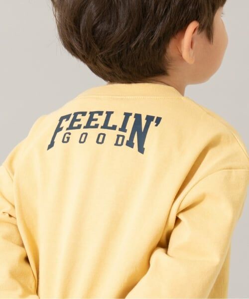 and D.petitmain / アンドディー. プティマイン Tシャツ | 【USAコットン】ANDロゴカレッジワイドロンT | 詳細3