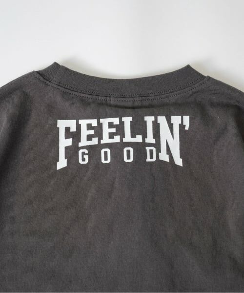 and D.petitmain / アンドディー. プティマイン Tシャツ | 【USAコットン】ANDロゴカレッジワイドロンT | 詳細8