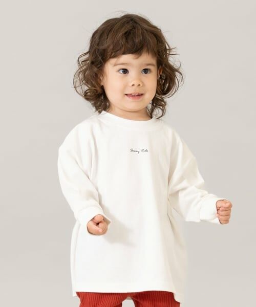 and D.petitmain / アンドディー. プティマイン Tシャツ | 【USAコットン】バックフォトワイドロンT | 詳細1