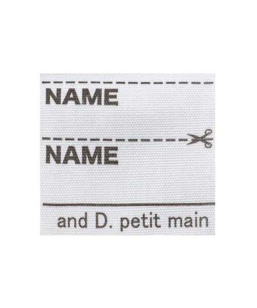 and D.petitmain / アンドディー. プティマイン Tシャツ | 【USAコットン】バックフォトワイドロンT | 詳細11