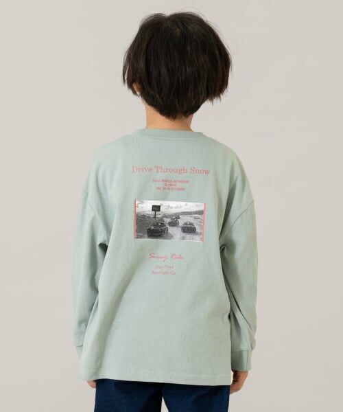 and D.petitmain / アンドディー. プティマイン Tシャツ | 【USAコットン】バックフォトワイドロンT | 詳細4