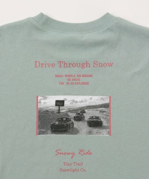 and D.petitmain / アンドディー. プティマイン Tシャツ | 【USAコットン】バックフォトワイドロンT | 詳細7