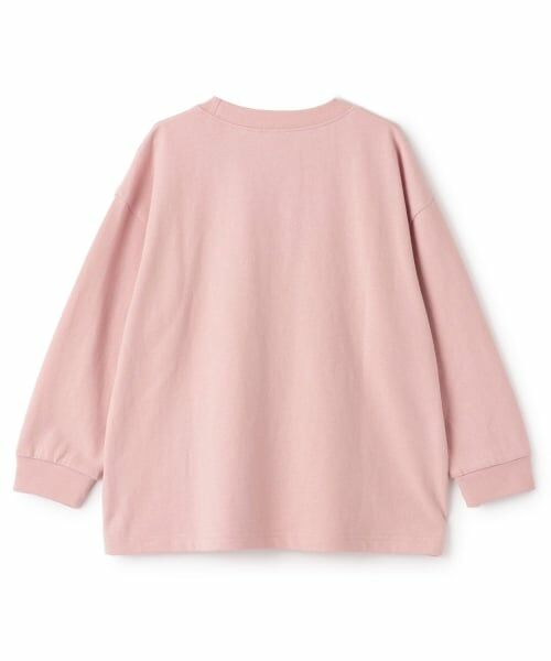 and D.petitmain / アンドディー. プティマイン Tシャツ | 【USAコットン】ハートキャラモチーフワイドロンT | 詳細1