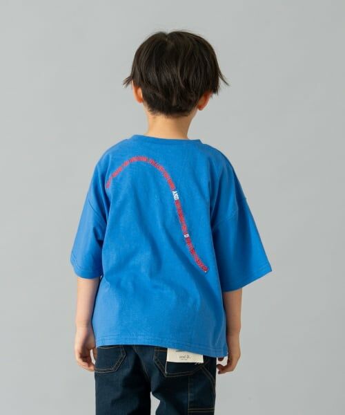 and D.petitmain / アンドディー. プティマイン Tシャツ | 【綿100%】Dジョッキープリント半袖T | 詳細2