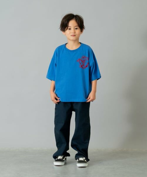 and D.petitmain / アンドディー. プティマイン Tシャツ | 【綿100%】Dジョッキープリント半袖T | 詳細3