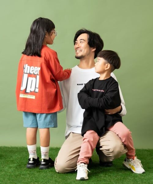 and D.petitmain / アンドディー. プティマイン Tシャツ | 【Penfield】KIDS防汚蓄光ロゴBIGロンT | 詳細10