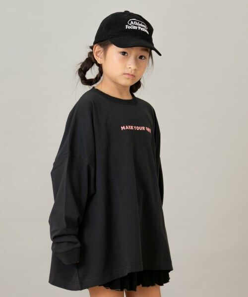 and D.petitmain / アンドディー. プティマイン Tシャツ | 【Penfield】KIDS防汚蓄光ロゴBIGロンT | 詳細7
