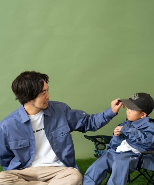 and D.petitmain / アンドディー. プティマイン ブルゾン | 【Penfield】KIDS Wポケットシャツジャケット | 詳細10
