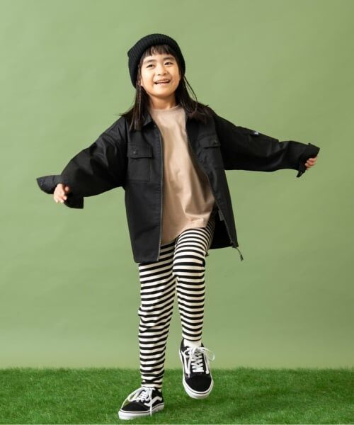 and D.petitmain / アンドディー. プティマイン ブルゾン | 【Penfield】KIDS Wポケットシャツジャケット | 詳細4