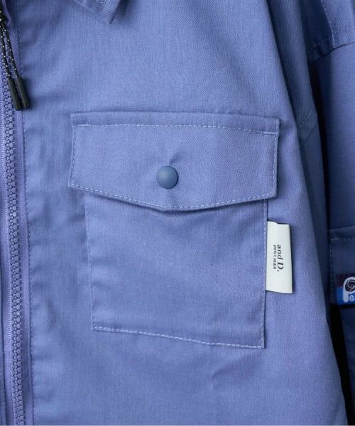and D.petitmain / アンドディー. プティマイン ブルゾン | 【Penfield】KIDS Wポケットシャツジャケット | 詳細6
