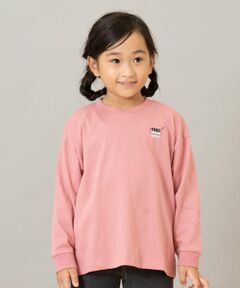 and D.petitmain / アンドディー. プティマイン Tシャツ | 【綿100】【365D.】サブジェクト刺繍ロンT