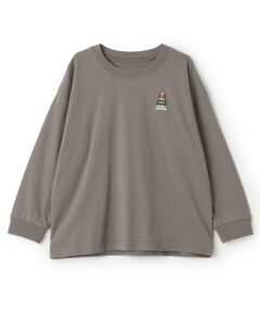 and D.petitmain / アンドディー. プティマイン Tシャツ | 【綿100】【365D.】サブジェクト刺繍ロンT