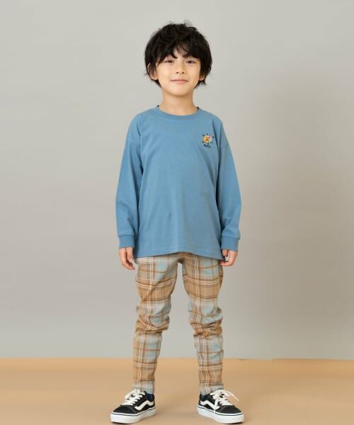 and D.petitmain / アンドディー. プティマイン Tシャツ | 【綿100】【365D.】サブジェクト刺繍ロンT | 詳細10