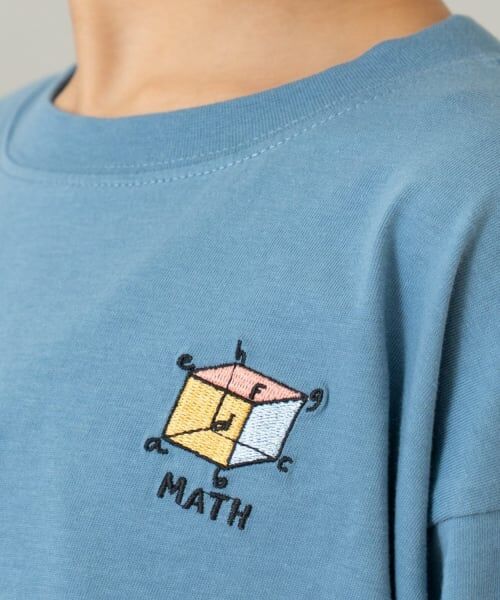 and D.petitmain / アンドディー. プティマイン Tシャツ | 【綿100】【365D.】サブジェクト刺繍ロンT | 詳細11