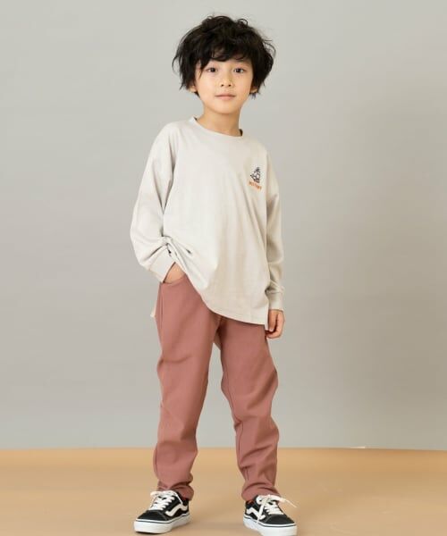 and D.petitmain / アンドディー. プティマイン Tシャツ | 【綿100】【365D.】サブジェクト刺繍ロンT | 詳細12