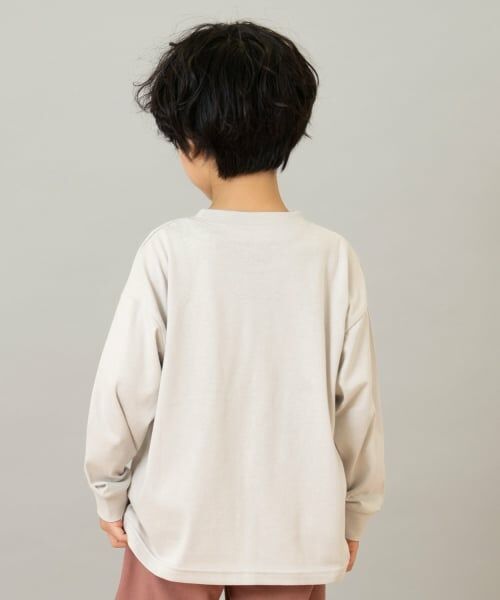 and D.petitmain / アンドディー. プティマイン Tシャツ | 【綿100】【365D.】サブジェクト刺繍ロンT | 詳細14