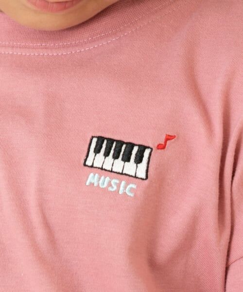 and D.petitmain / アンドディー. プティマイン Tシャツ | 【綿100】【365D.】サブジェクト刺繍ロンT | 詳細7