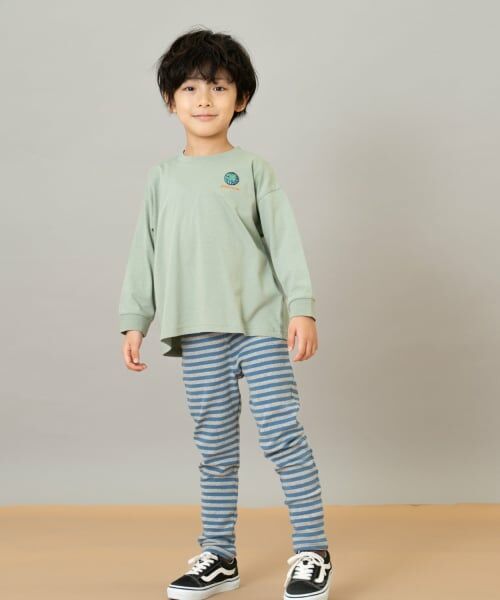 and D.petitmain / アンドディー. プティマイン Tシャツ | 【綿100】【365D.】サブジェクト刺繍ロンT | 詳細8