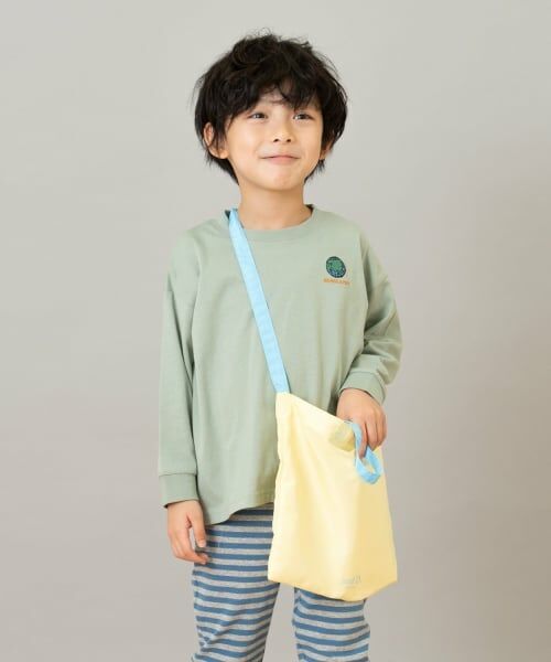 and D.petitmain / アンドディー. プティマイン Tシャツ | 【綿100】【365D.】サブジェクト刺繍ロンT | 詳細9