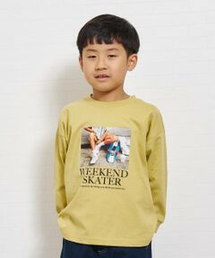 and D.petitmain / アンドディー. プティマイン Tシャツ | 【親子リンク】【綿100】【365D.】アソート転写ワイドロンT