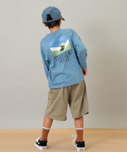 and D.petitmain / アンドディー. プティマイン Tシャツ | 【親子リンク】【綿100】【365D.】アソート転写ワイドロンT | 詳細6