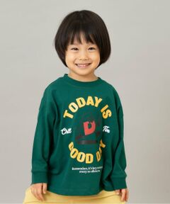 and D.petitmain / アンドディー. プティマイン Tシャツ | 【綿100】【365D.】OFUZAKE柄ロンT