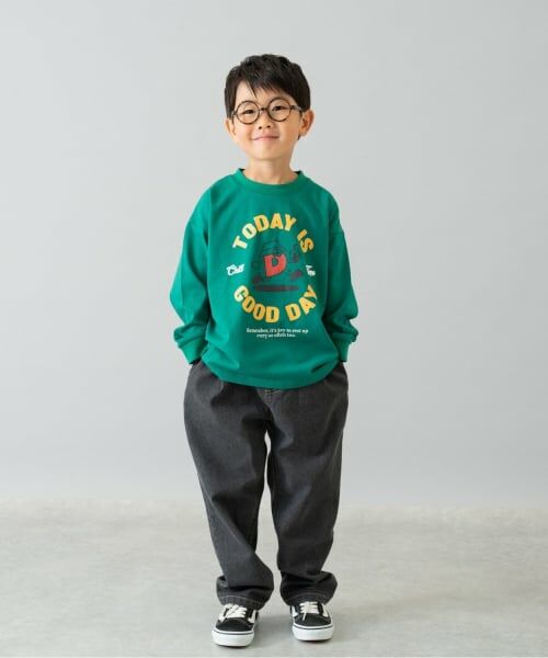 and D.petitmain / アンドディー. プティマイン Tシャツ | 【綿100】【365D.】OFUZAKE柄ロンT | 詳細10