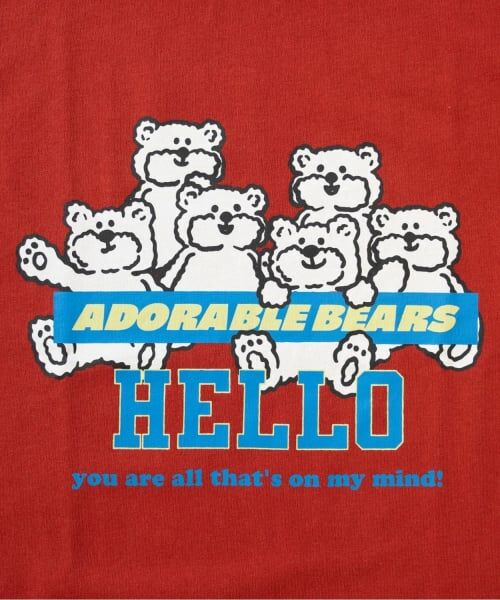 and D.petitmain / アンドディー. プティマイン Tシャツ | 【綿100】【365D.】OFUZAKE柄ロンT | 詳細29