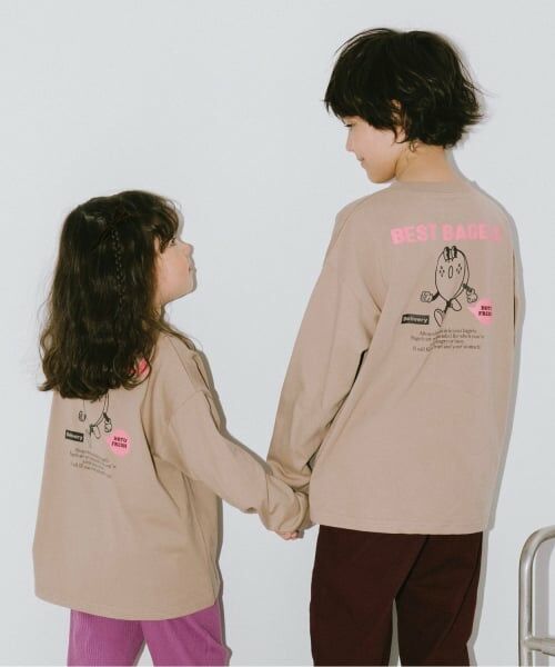 and D.petitmain / アンドディー. プティマイン Tシャツ | 【綿100】【365D.】OFUZAKE柄ロンT | 詳細6