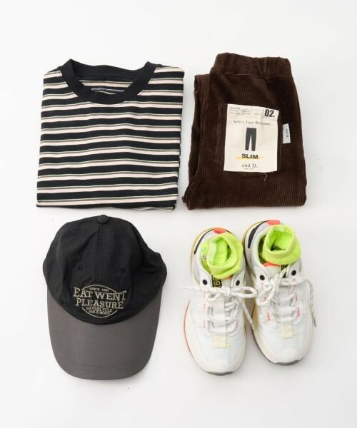 and D.petitmain / アンドディー. プティマイン Tシャツ | 【親子リンク】【綿100】【365D.】アソートボーダーワイドロンT | 詳細16